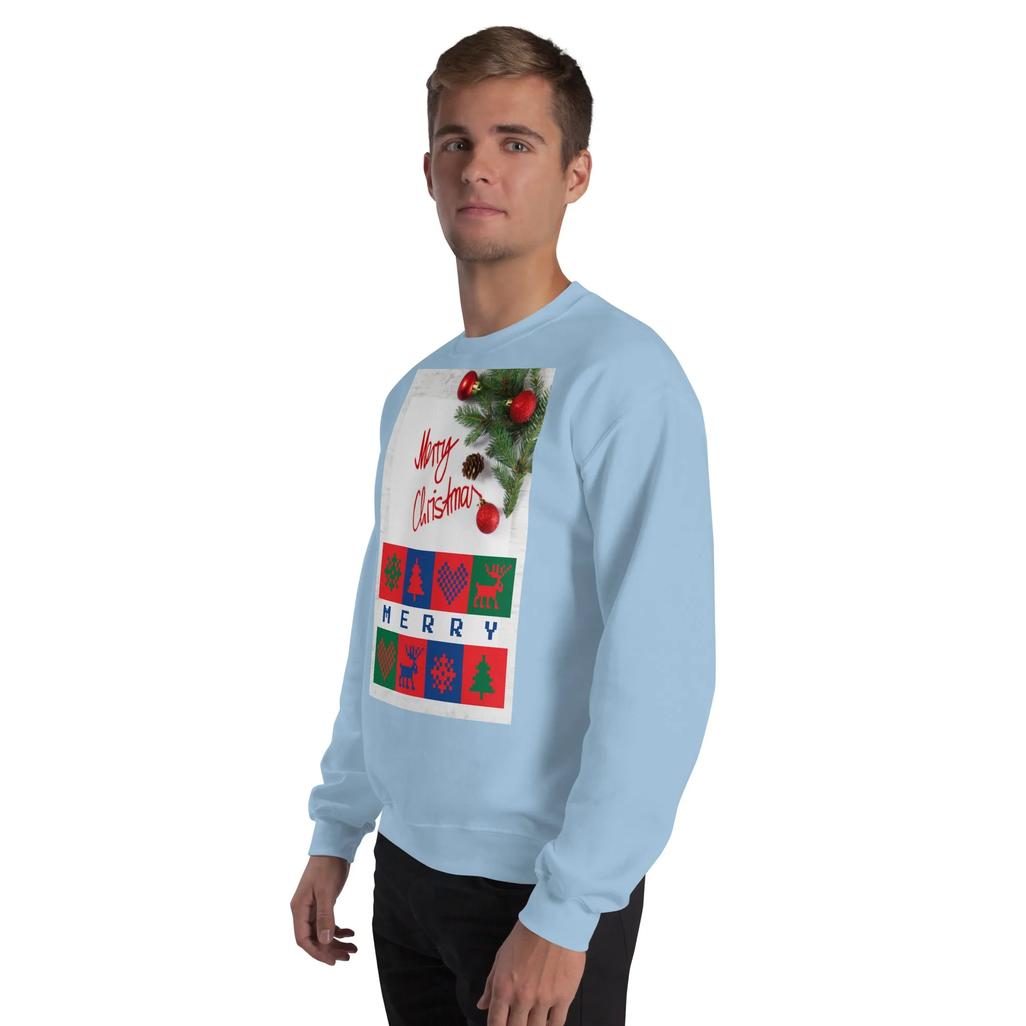 Merry Christmas Sweatshirt (Glamourange Christmas Sweatshirt Men)