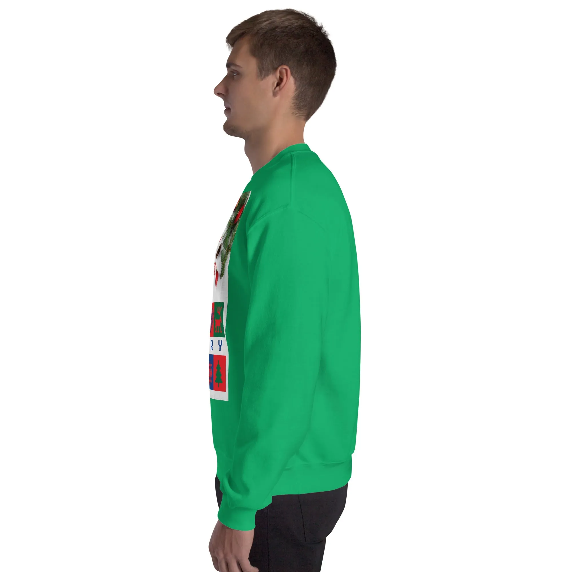 Merry Christmas Sweatshirt (Glamourange Christmas Sweatshirt Men)