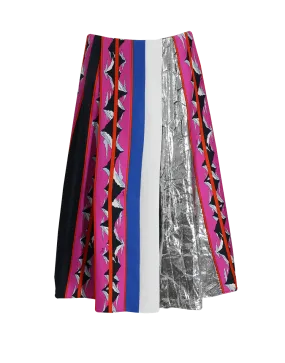 Multi Print Skirt
