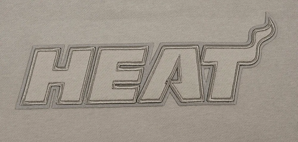 NBA MIAMI HEAT NEUTRAL WOMEN'S CREWNECK (TAUPE)