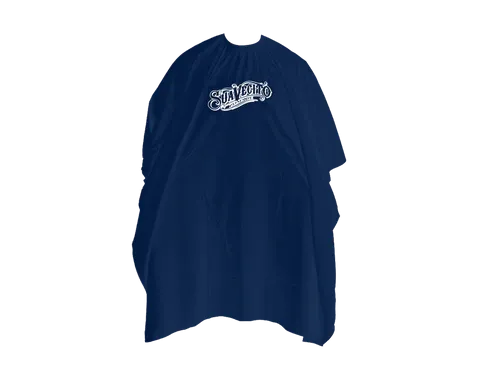 OG Script Barber Cape - Blue