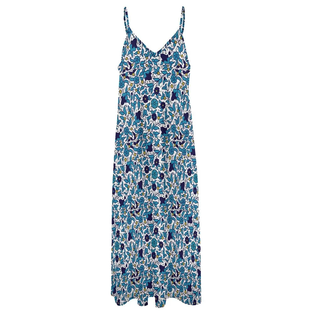 Palestinian Jerusalem Hebron Sling Ankle Long Dress