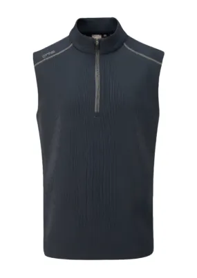 Ping Ramsey Fleece Golf Vest Pullover - Navy