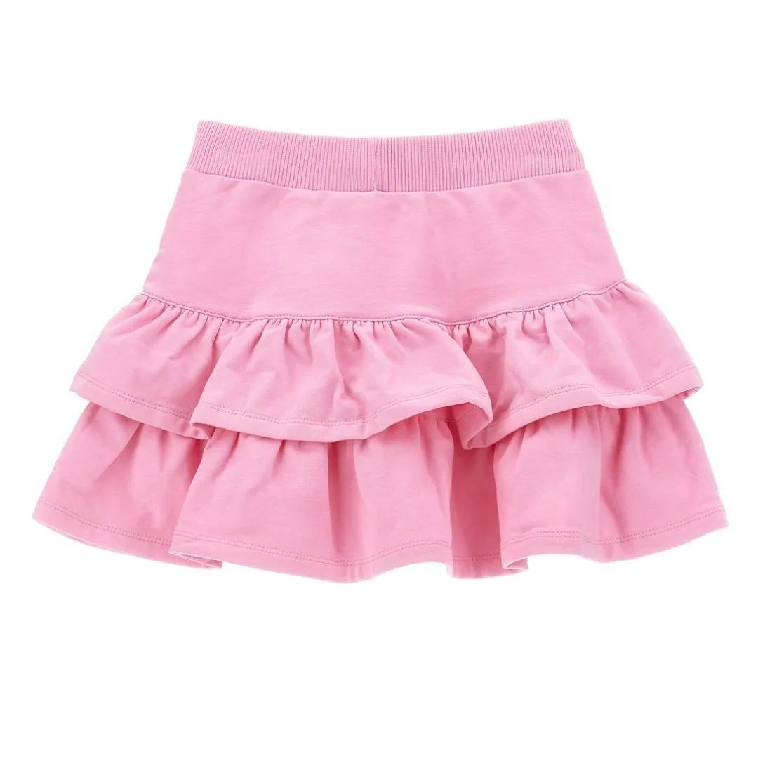 Pink 'Barbie' Skirt & LS Top Set