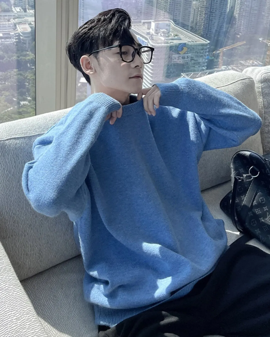PLAIN LONG KNIT VER0007