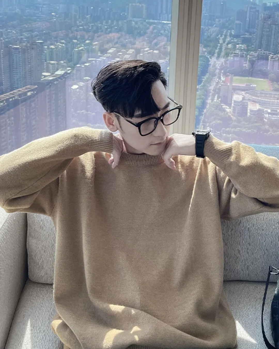 PLAIN LONG KNIT VER0007