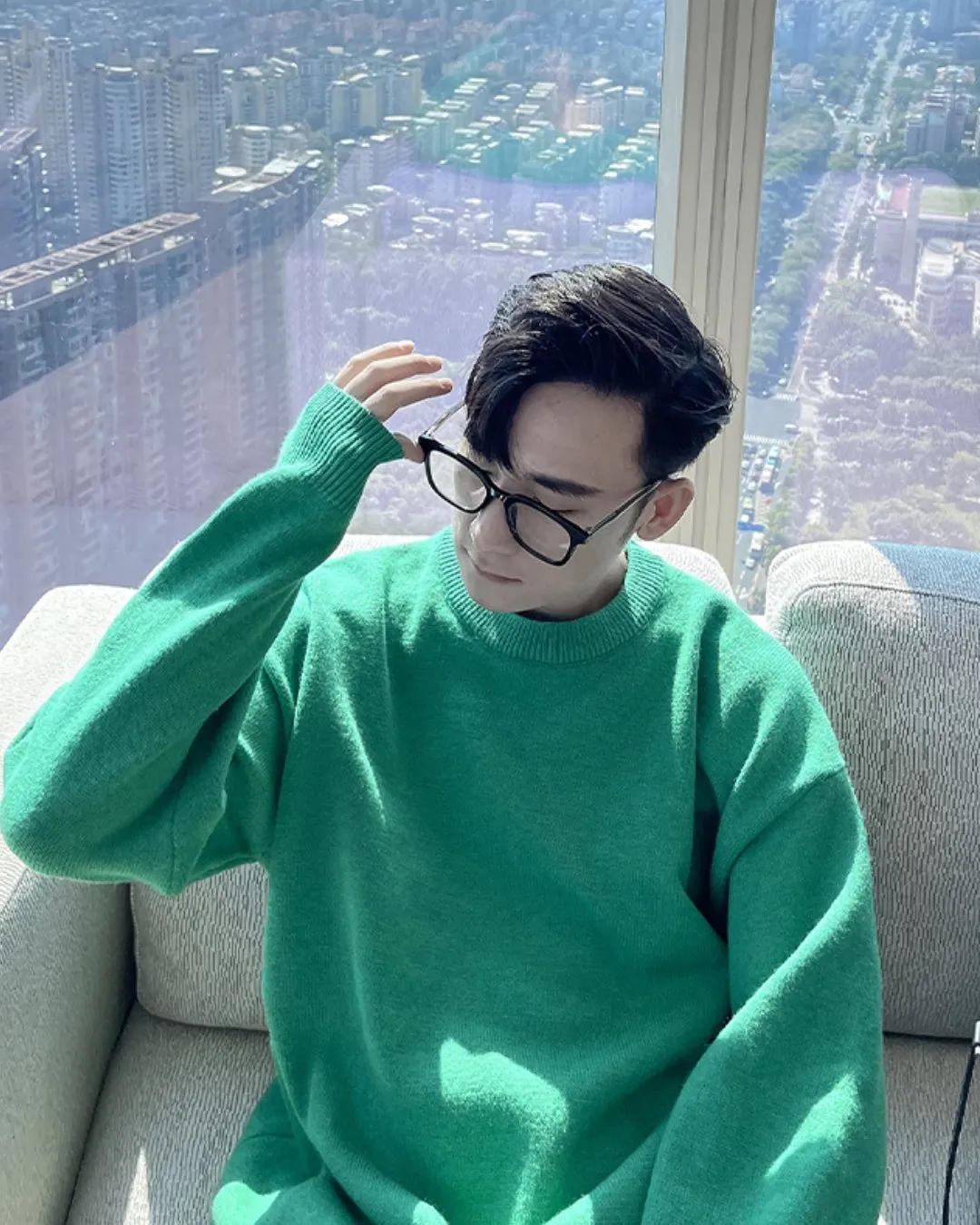 PLAIN LONG KNIT VER0007
