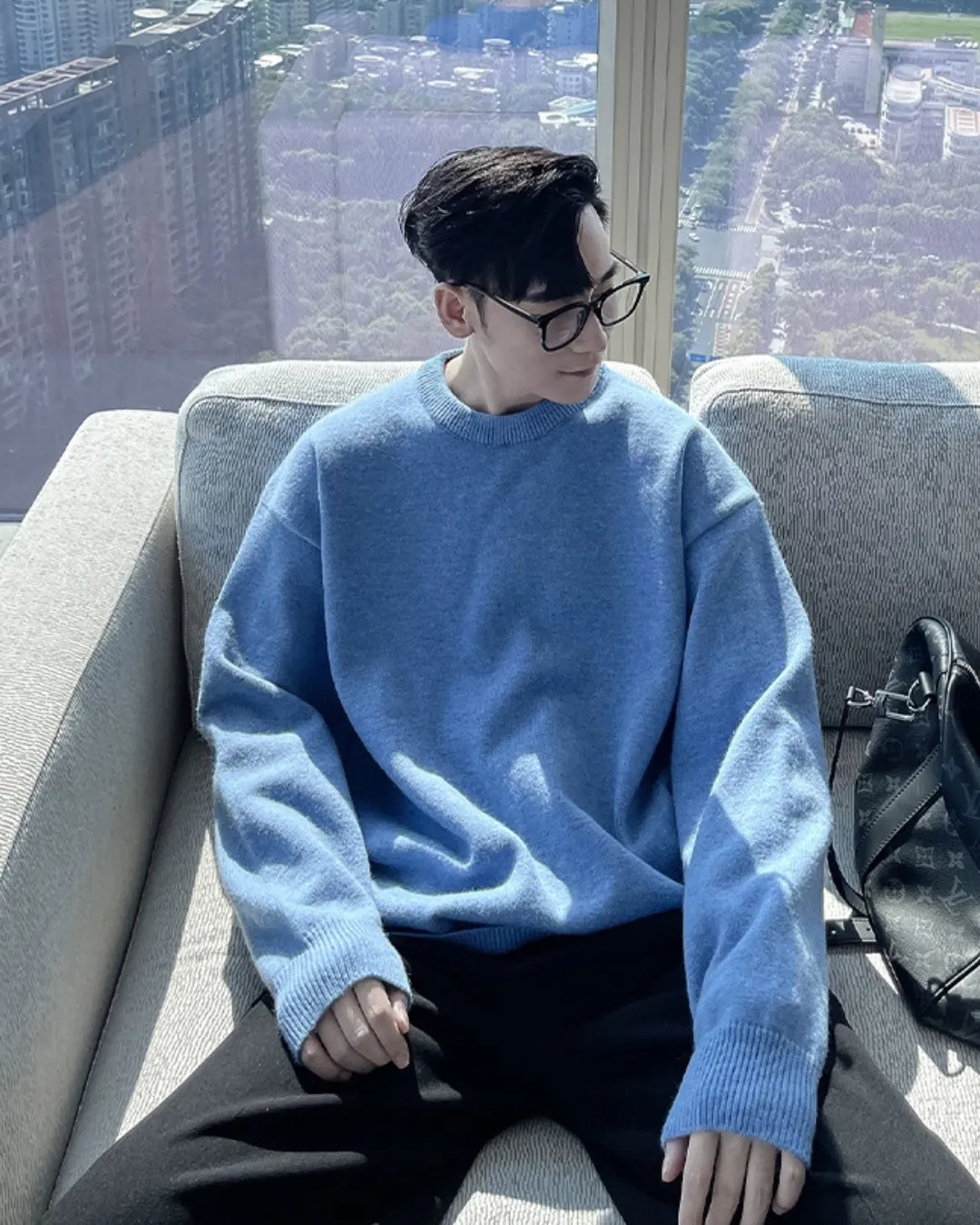 PLAIN LONG KNIT VER0007