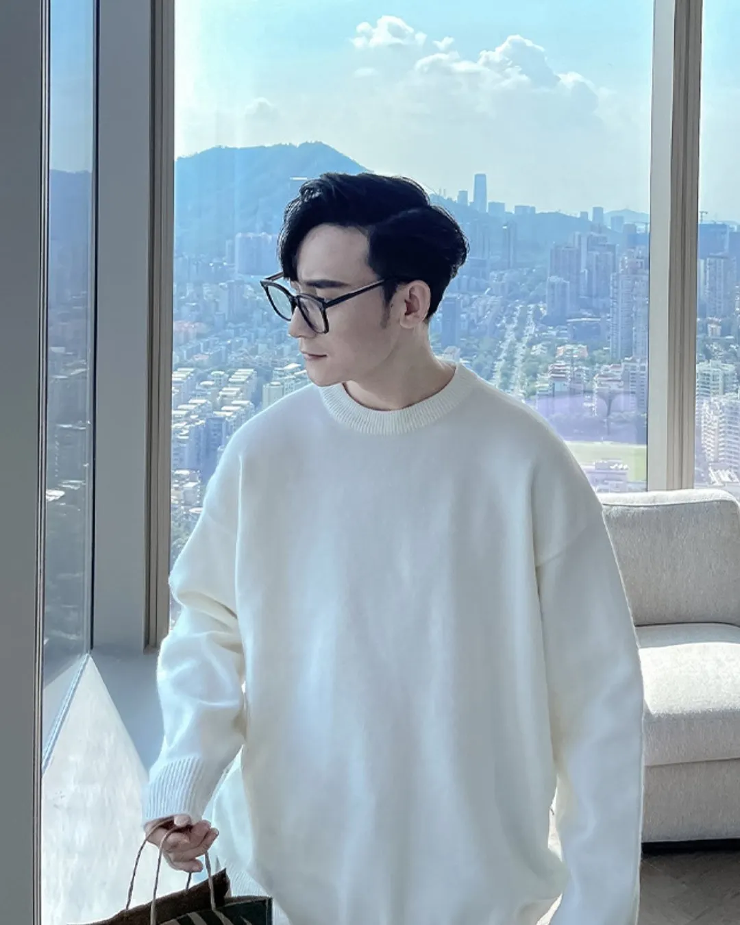 PLAIN LONG KNIT VER0007