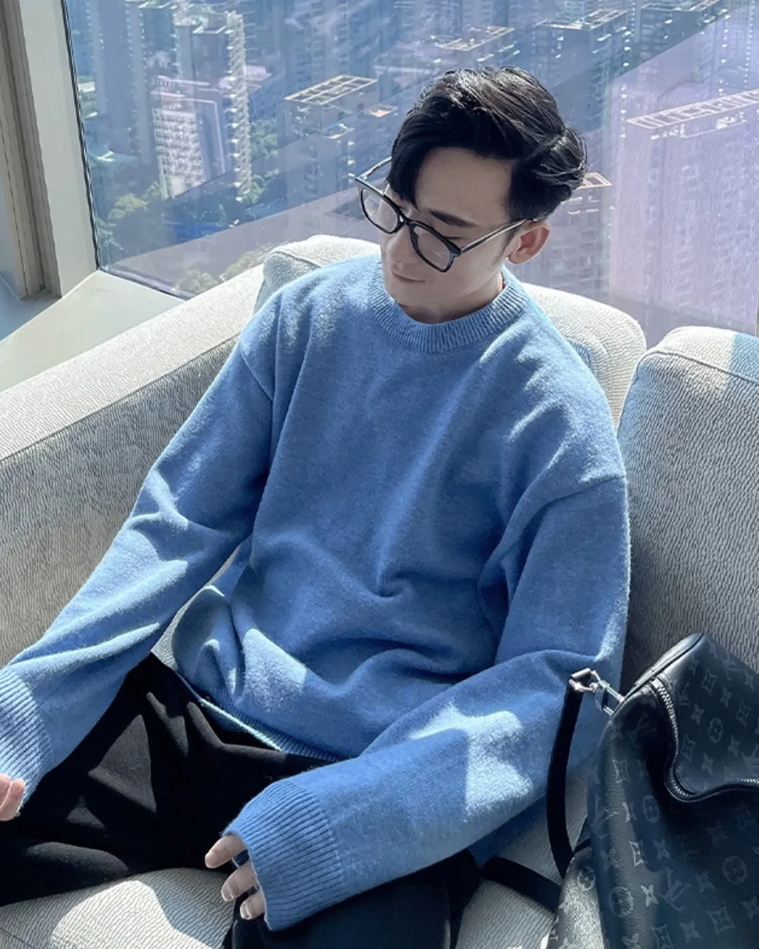 PLAIN LONG KNIT VER0007