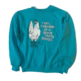 Positive Chicken Sweatshirt - Summer Breeze