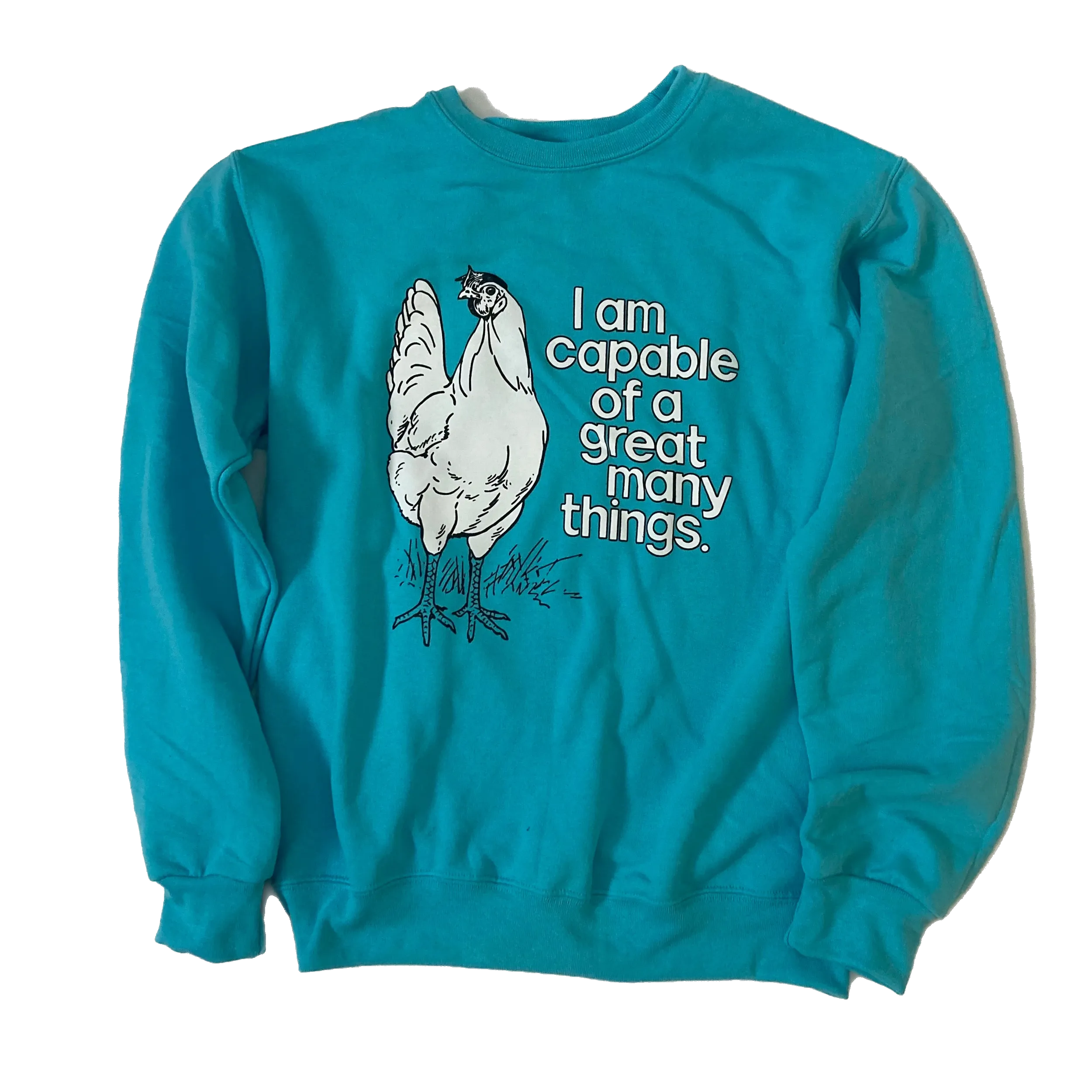 Positive Chicken Sweatshirt - Summer Breeze