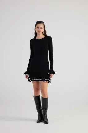 Rebeca Knitwear Dress Black