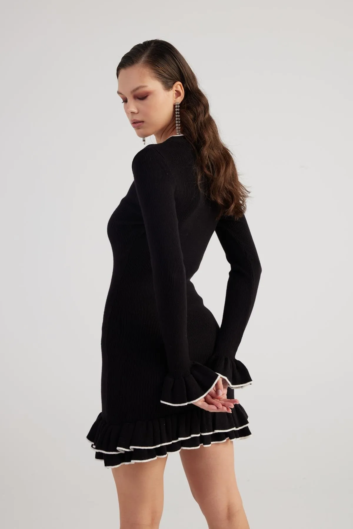 Rebeca Knitwear Dress Black