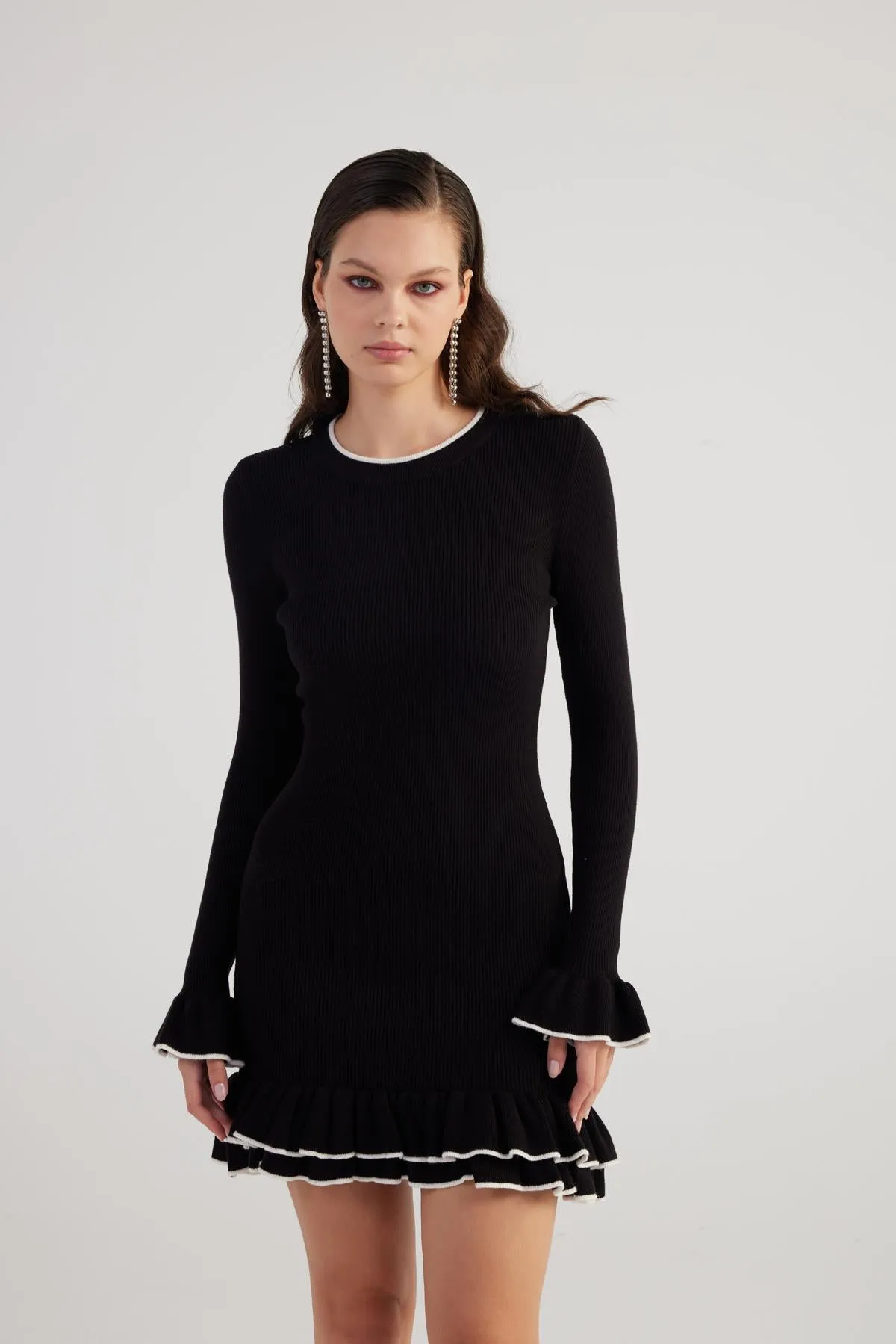 Rebeca Knitwear Dress Black