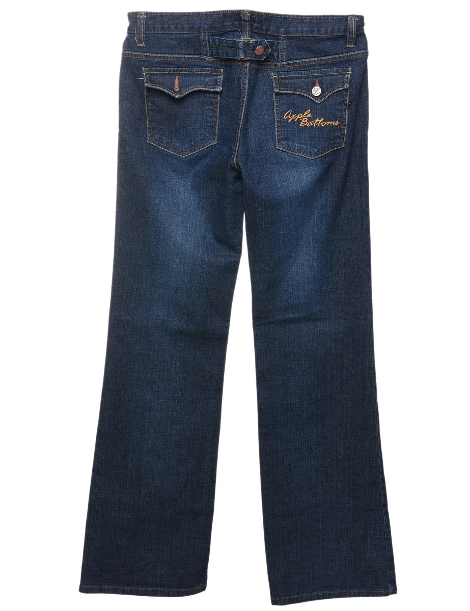 Relaxed Fit Bootcut Jeans - W32 L34