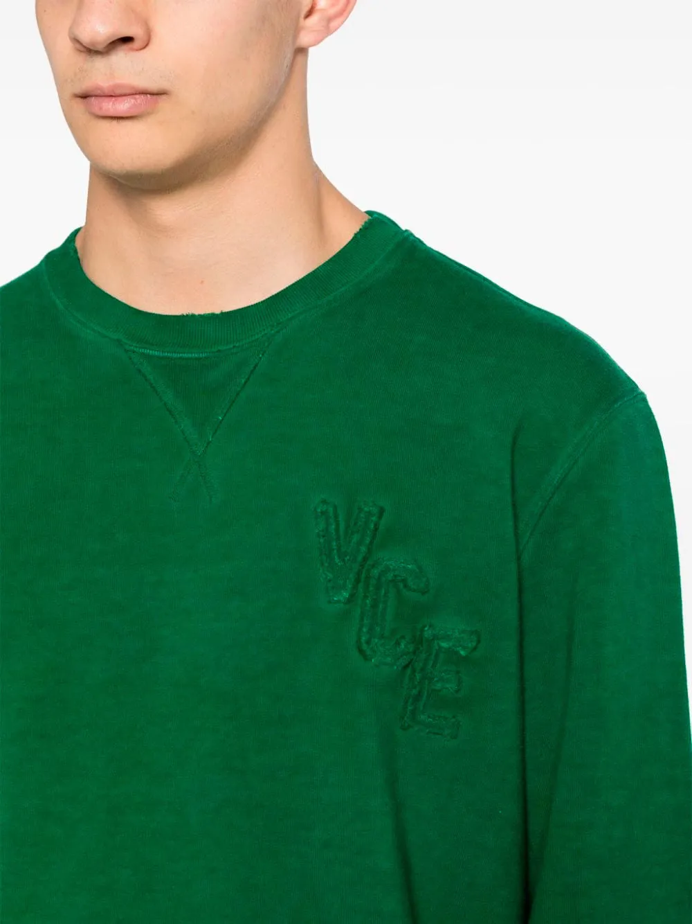 Round-neck sweatshirt
