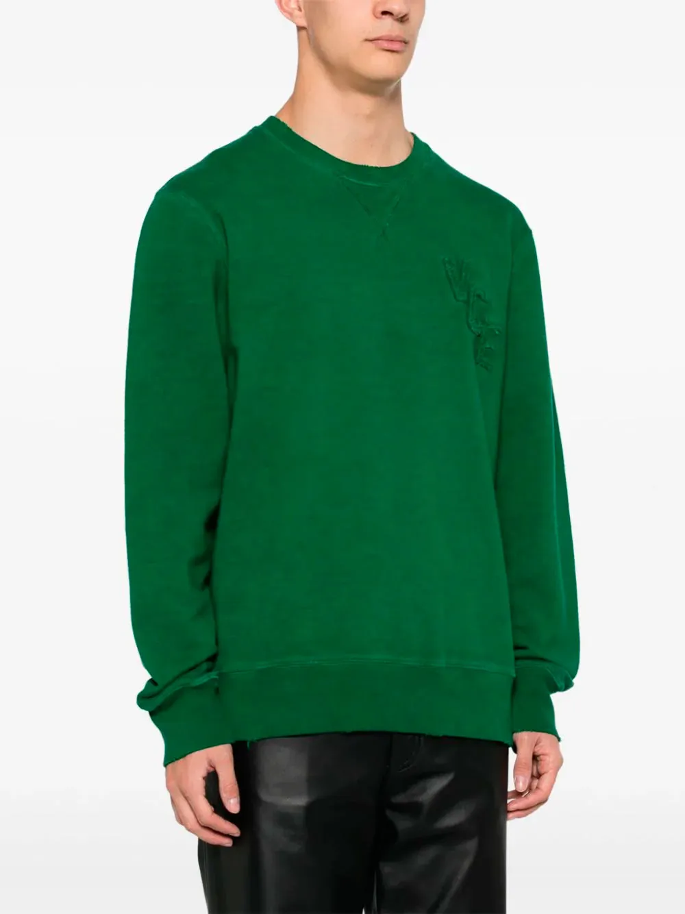 Round-neck sweatshirt
