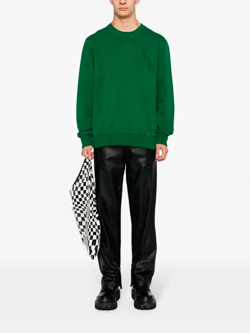 Round-neck sweatshirt