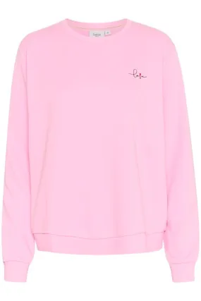 Saint Tropez 30513886 JettiSZ Pink Love Sweatshirt