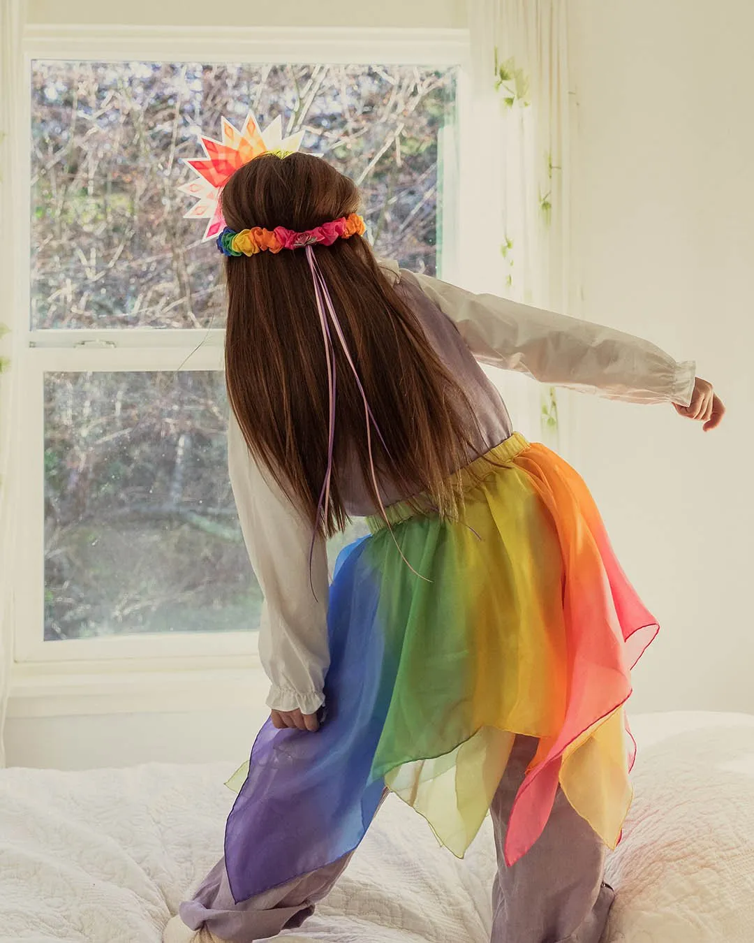 Sarah's Silk Fairy Skirt