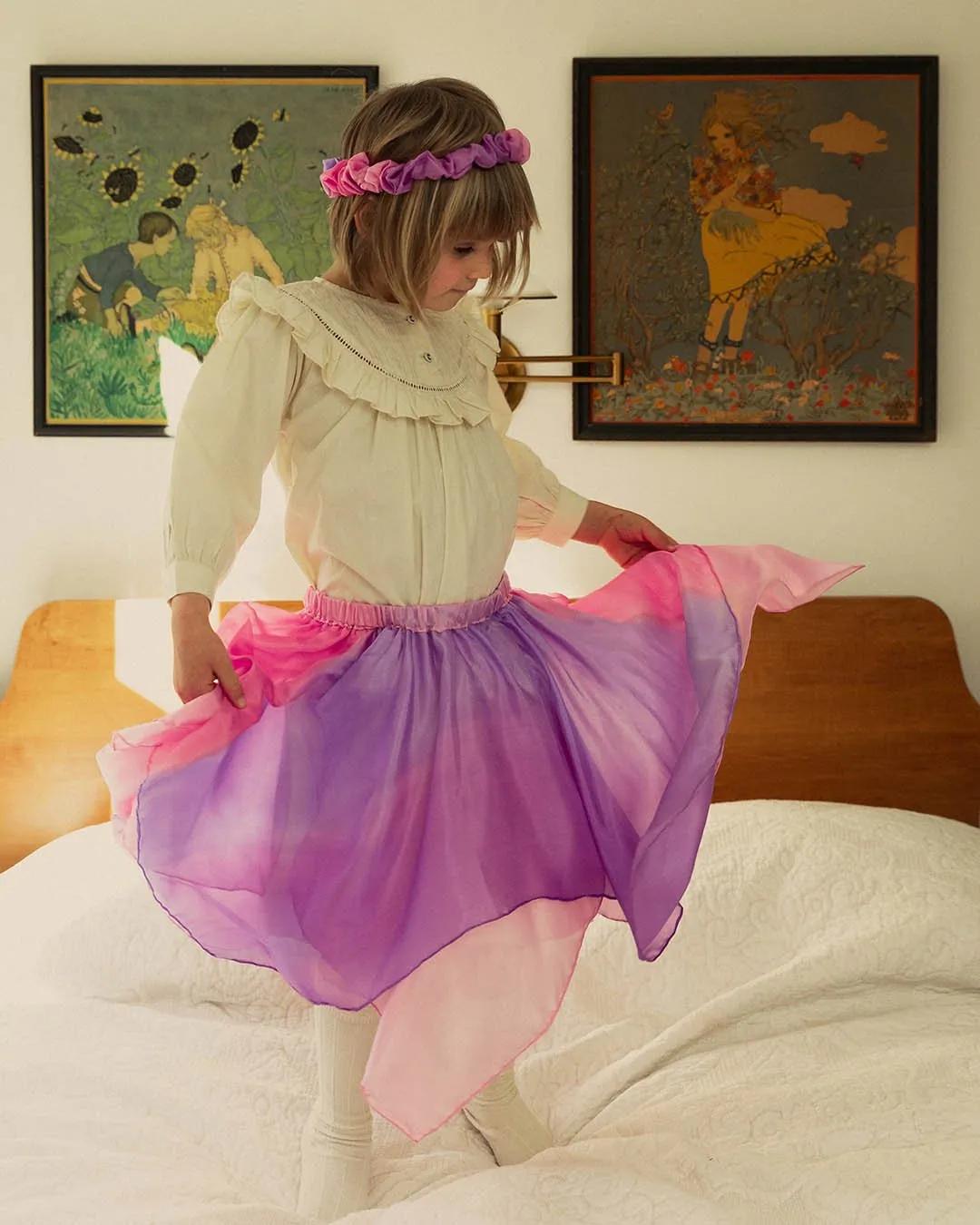 Sarah's Silk Fairy Skirt