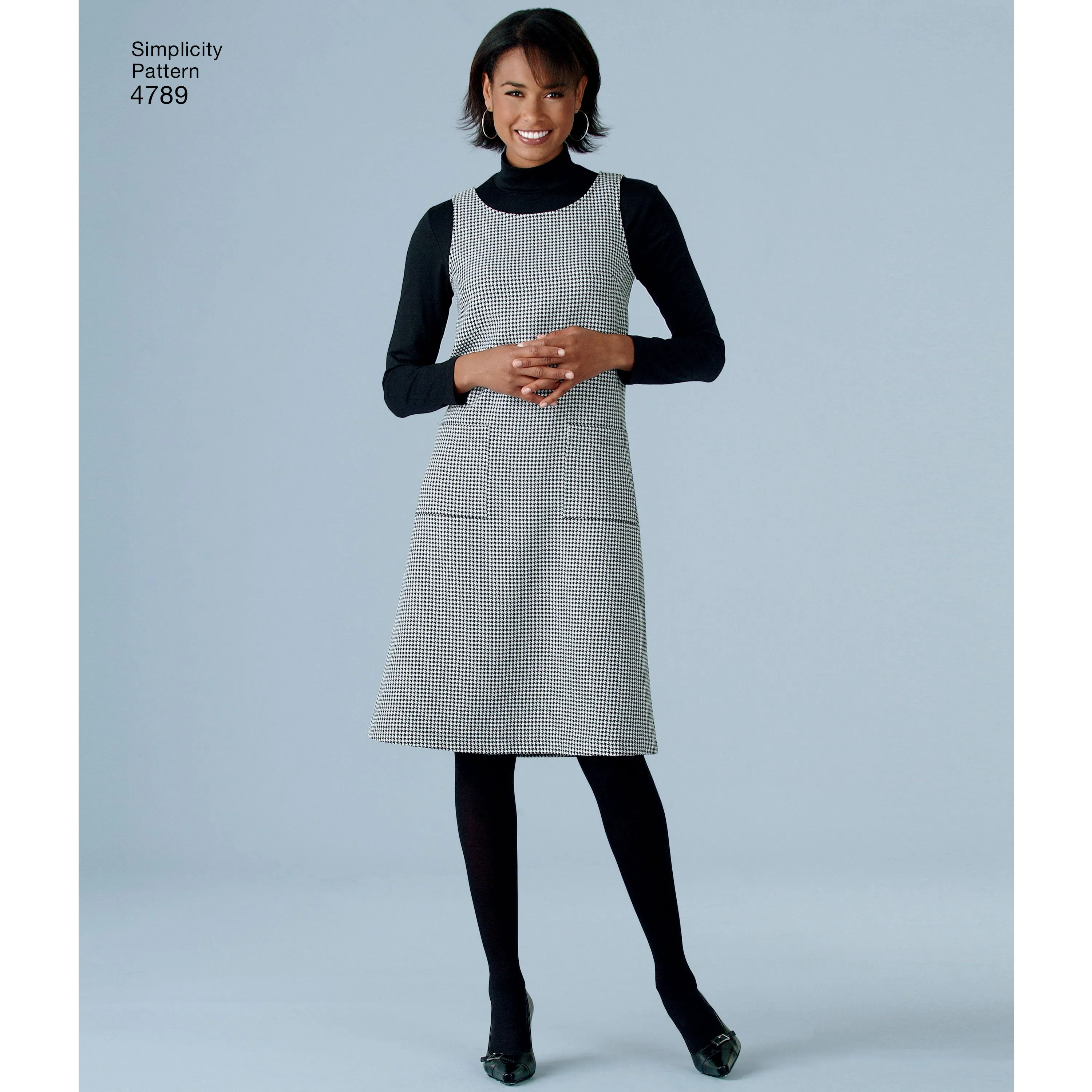 Simplicity Pattern 4789 Misses'/Plus Size Pants, Vest, Jacket and Jumper