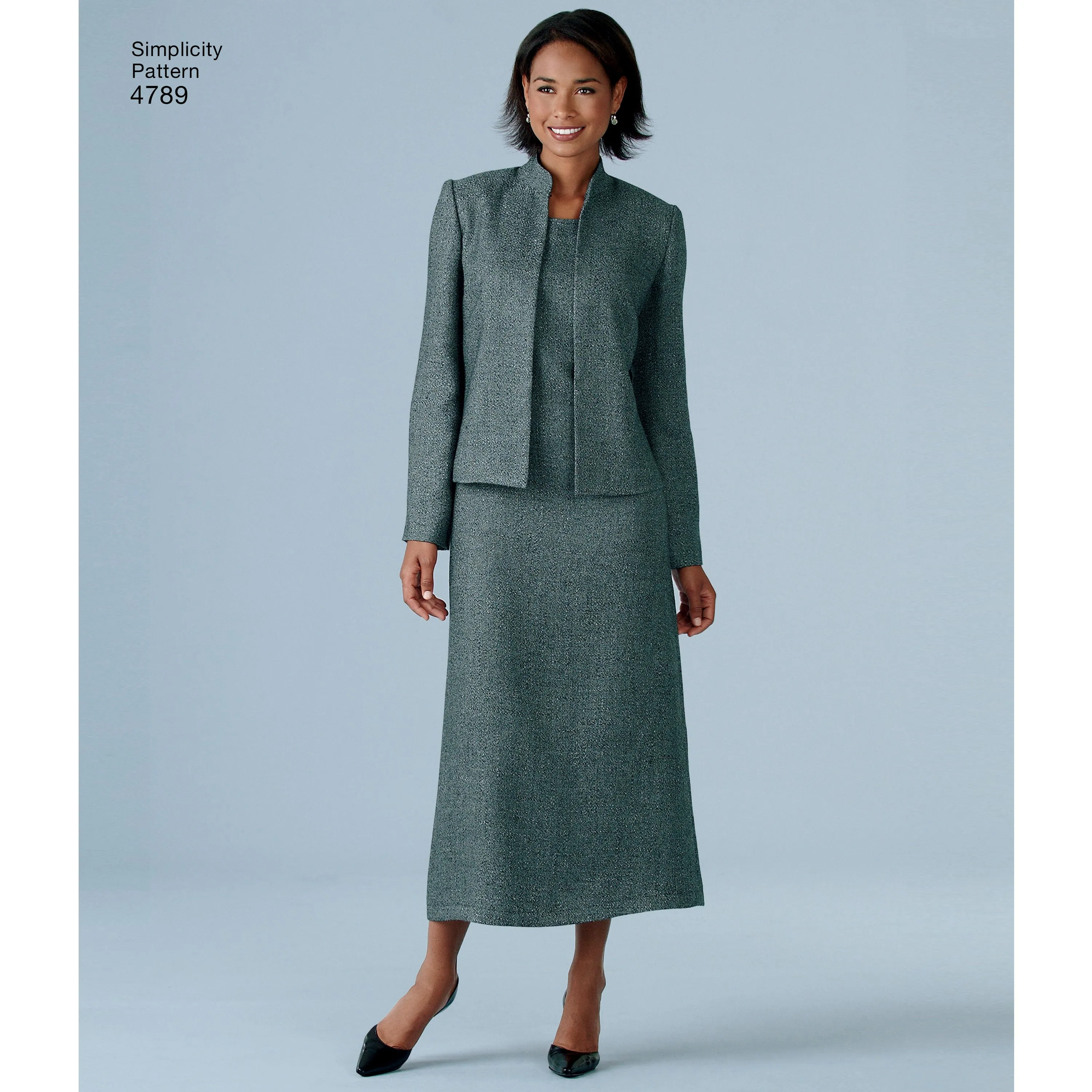 Simplicity Pattern 4789 Misses'/Plus Size Pants, Vest, Jacket and Jumper
