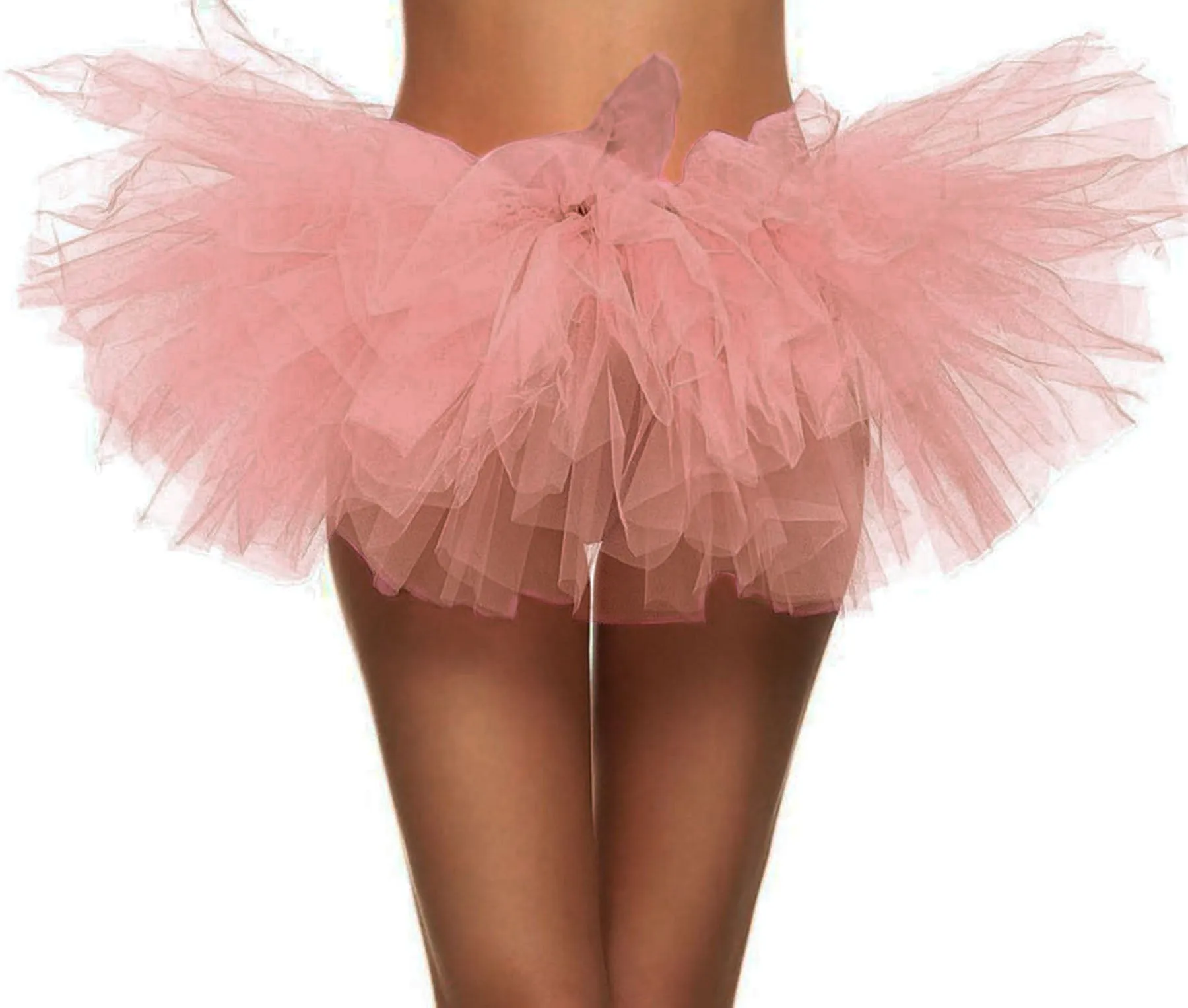 Simplicity Women's Classic 5 Layered Tulle Tutu Skirt
