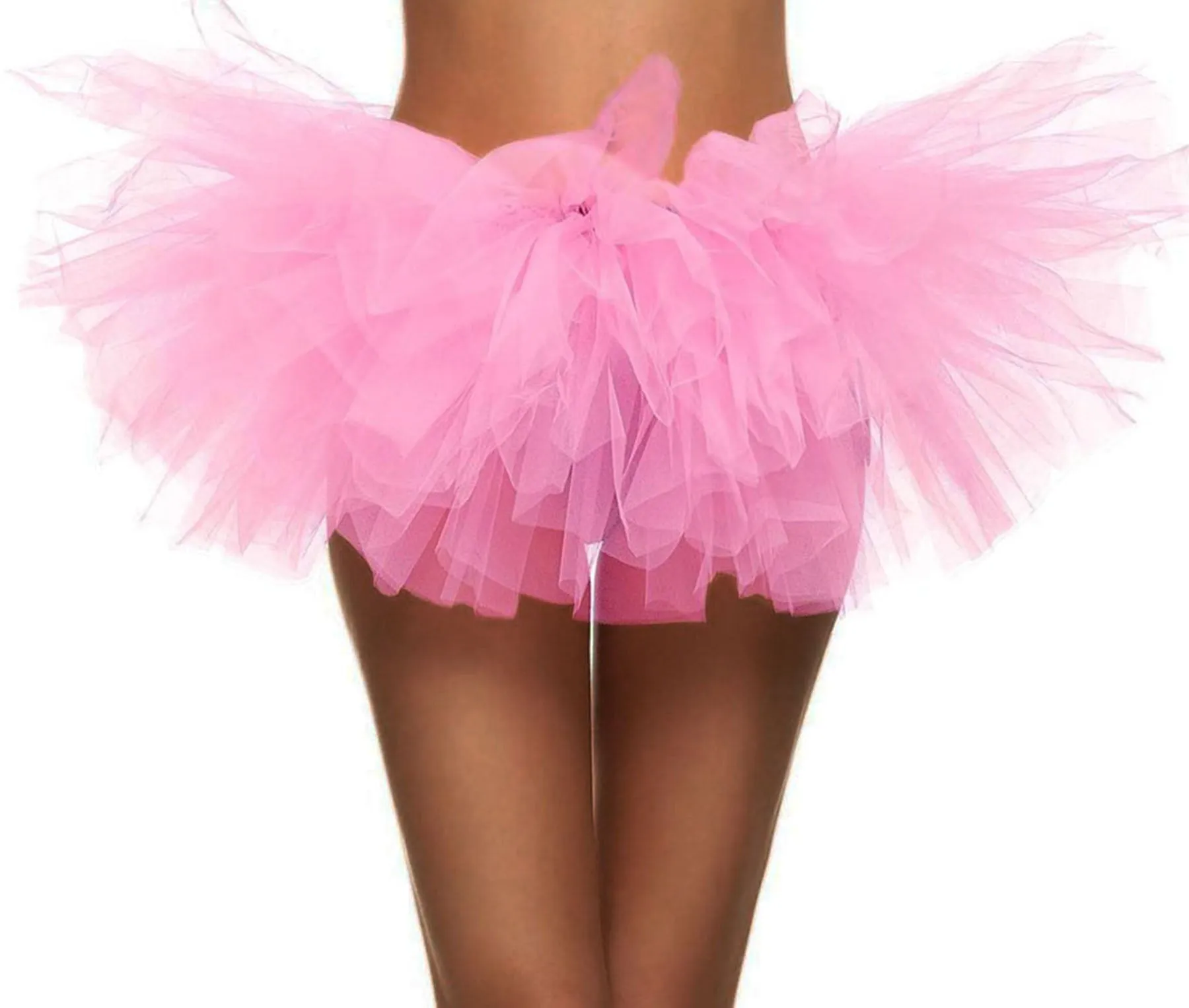 Simplicity Women's Classic 5 Layered Tulle Tutu Skirt