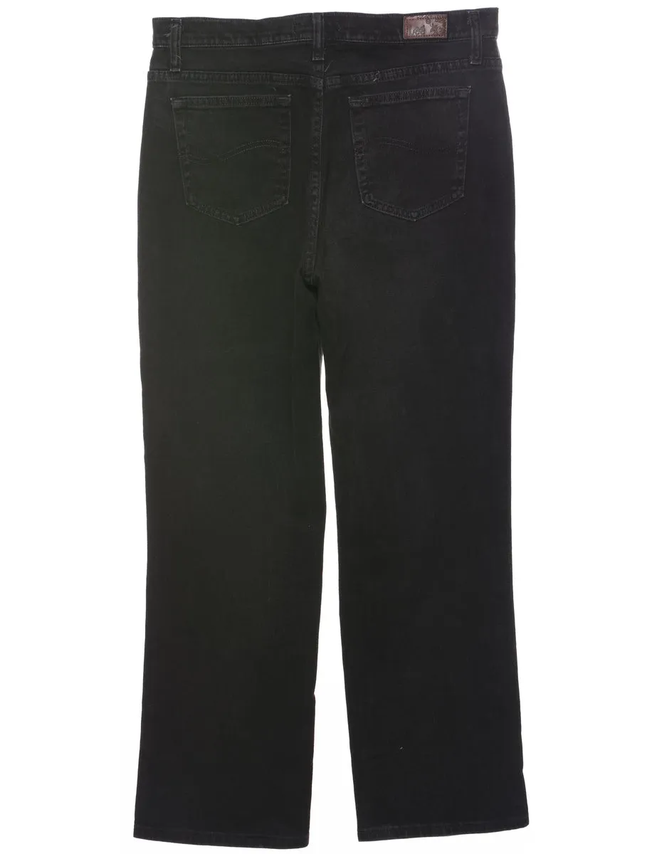 Straight Leg Lee Jeans - W33 L31