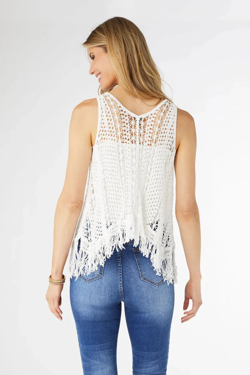 Toni Two-Piece Crochet Tank Top