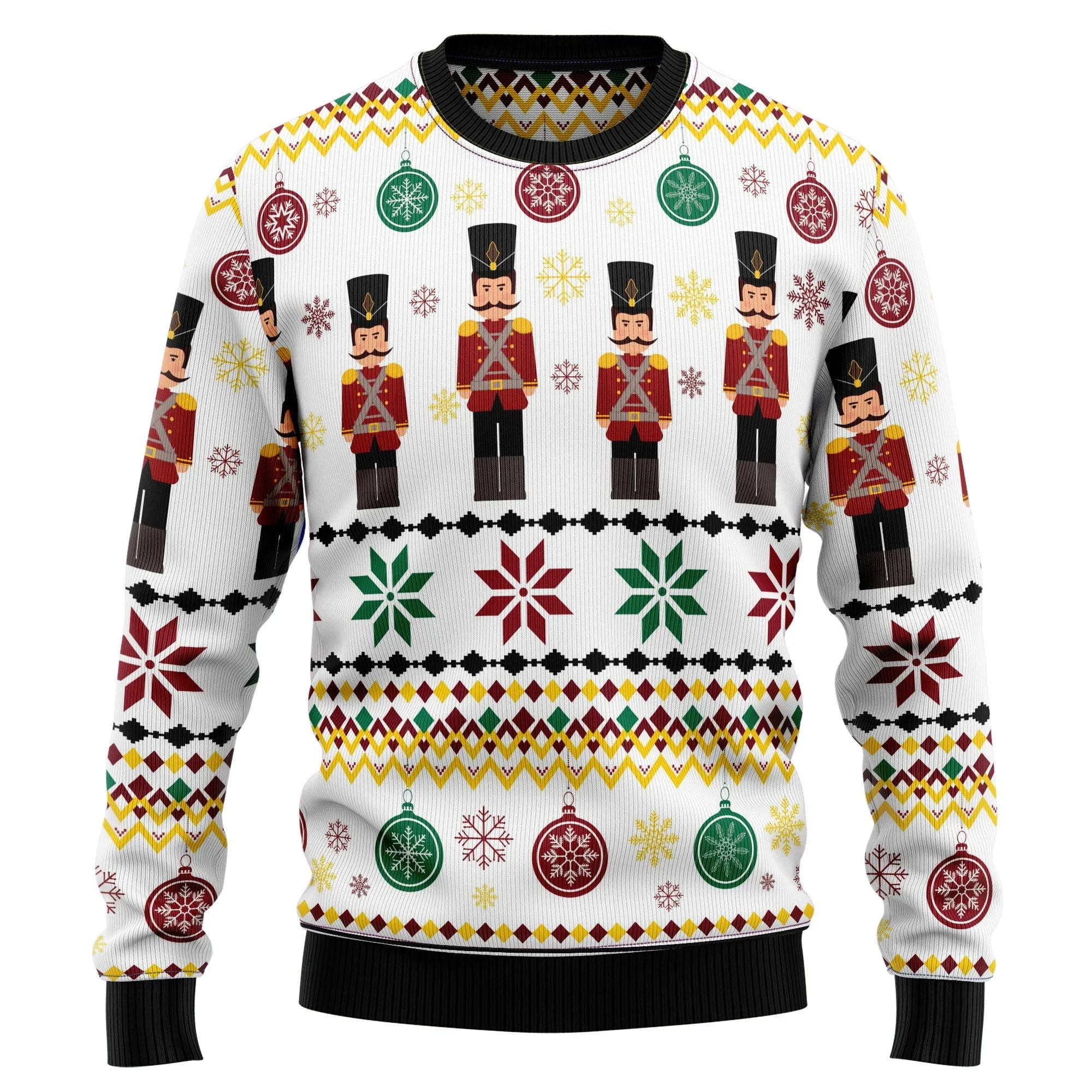 Trendy Ugly Christmas Sweater JulesRoche All-Over Print