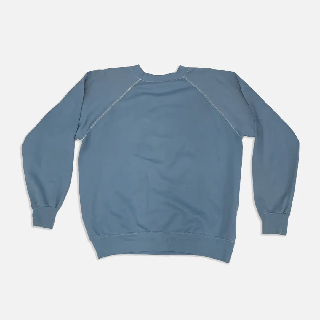 Vintage Mickey Mouse Baby Blue Crewneck Sweater - No Size