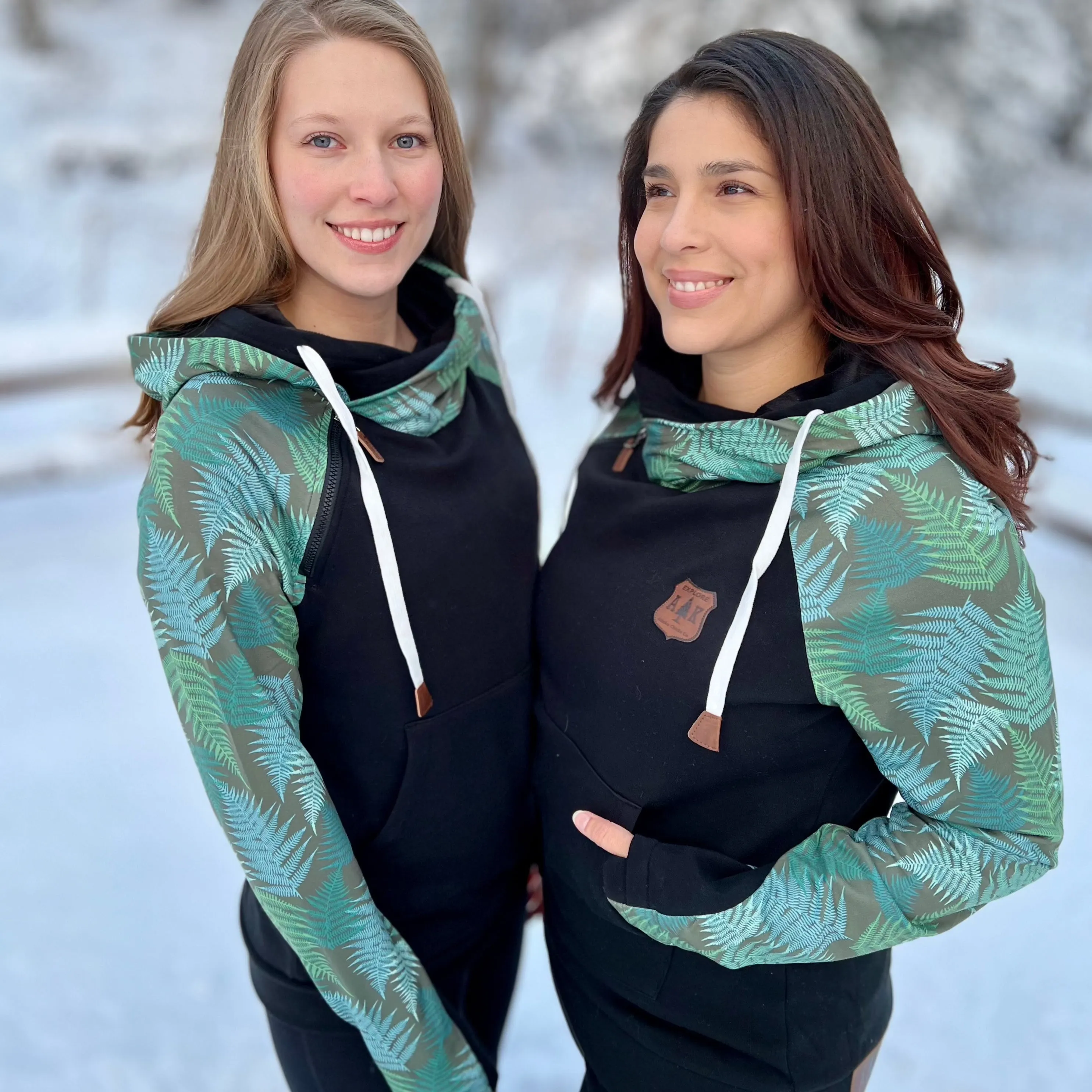 Wholesale: Fern Sleeve Hoodie
