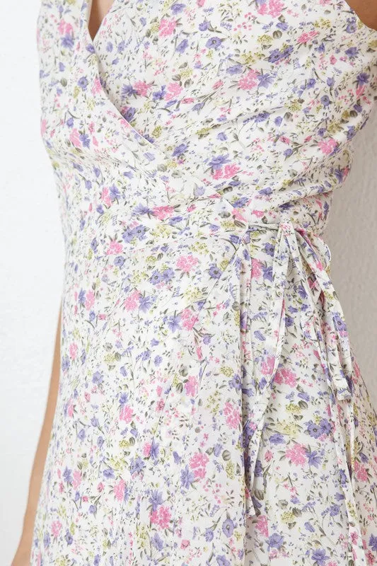 Wildflower Wrap Dress