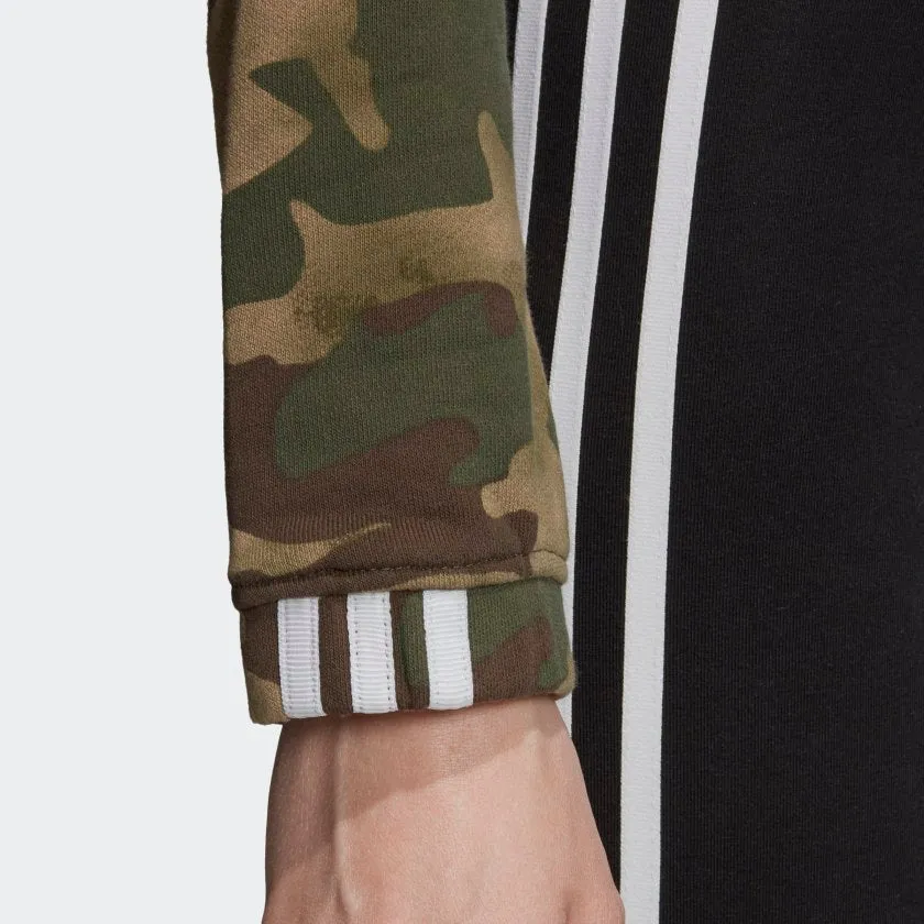 Womens Adidas Originals Half-Zip Sweater (Camo)