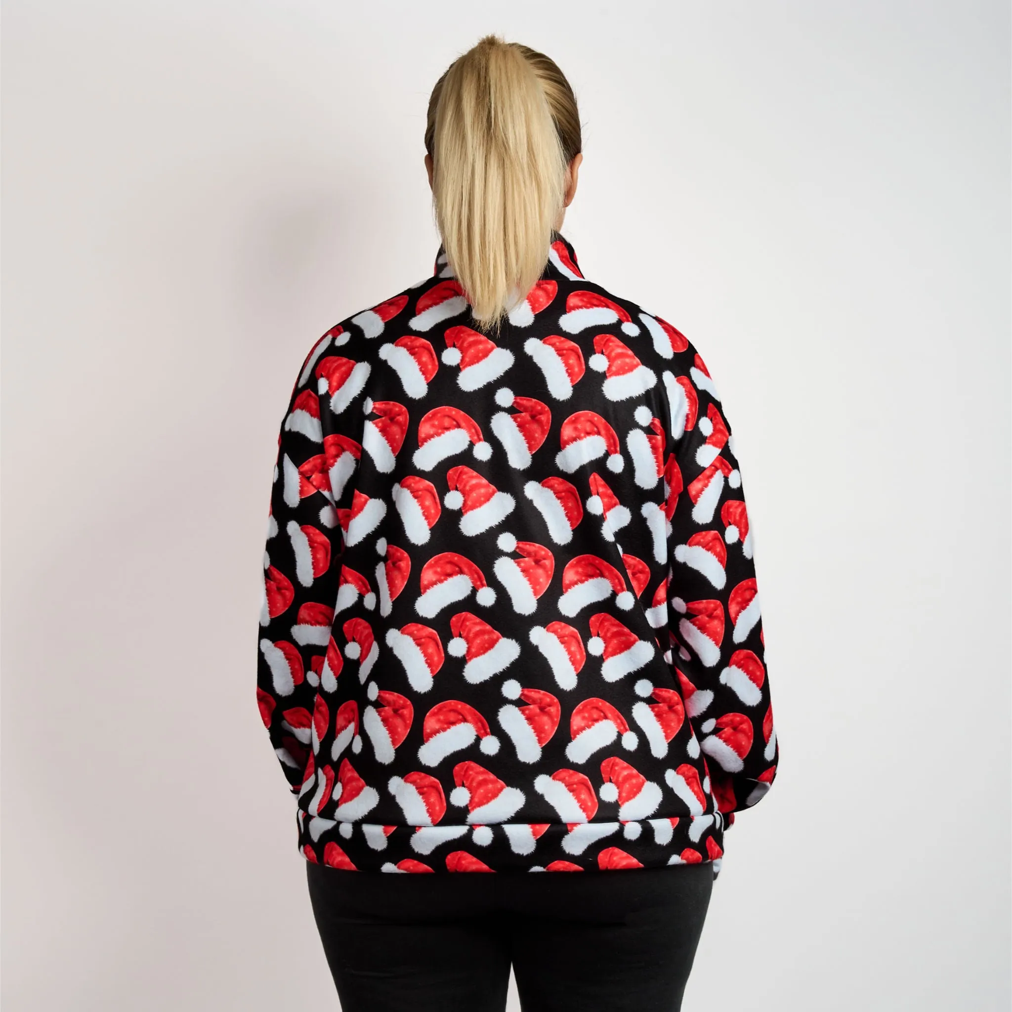 Womens Luxury Oversized Sweater - Santa Paws