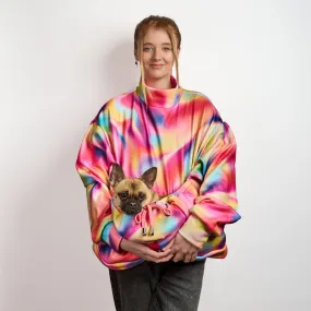 Womens Luxury Oversized Sweater - TIE DYE FOR
