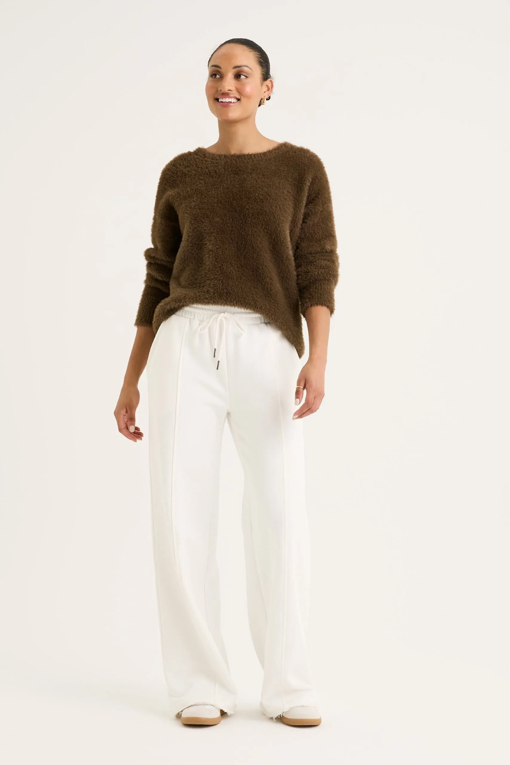 Yarra Trail Feather Knit
