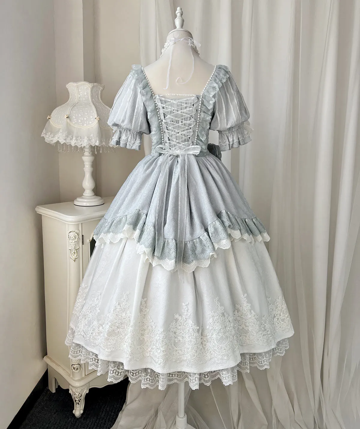 Your Princess~Fairy Dance~Elegant Lolita Lace Retro Dress