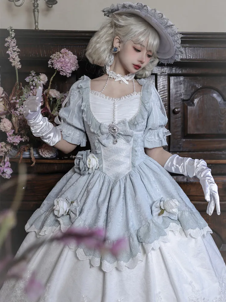 Your Princess~Fairy Dance~Elegant Lolita Lace Retro Dress