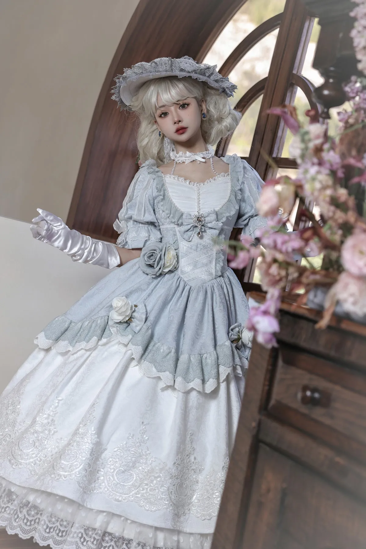 Your Princess~Fairy Dance~Elegant Lolita Lace Retro Dress