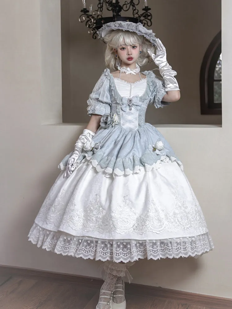 Your Princess~Fairy Dance~Elegant Lolita Lace Retro Dress
