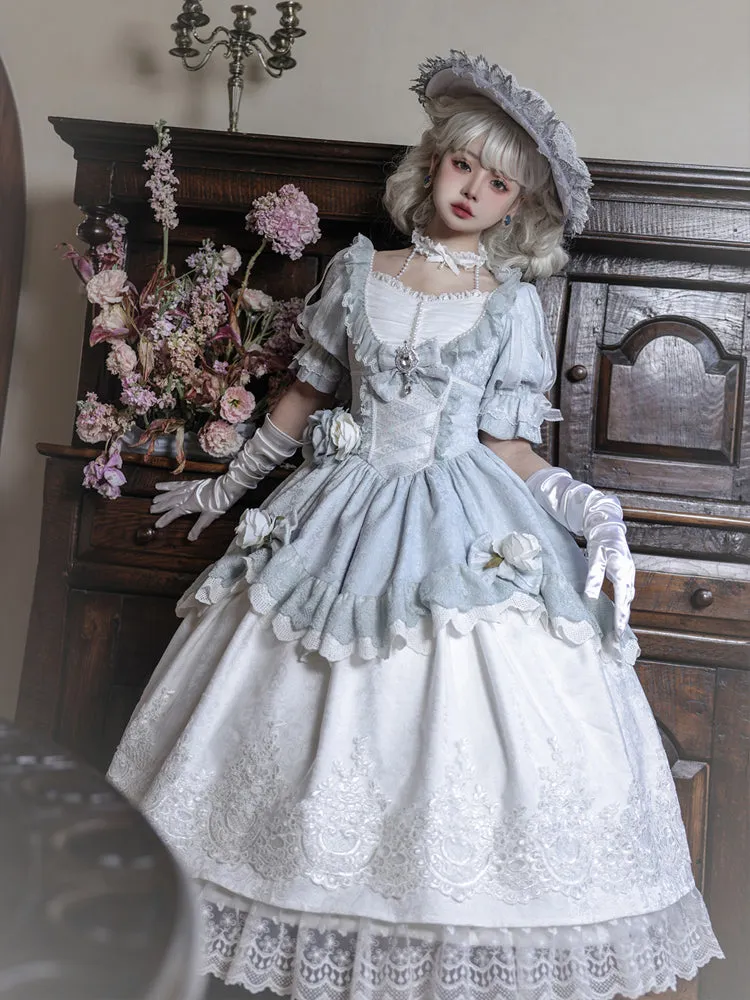 Your Princess~Fairy Dance~Elegant Lolita Lace Retro Dress